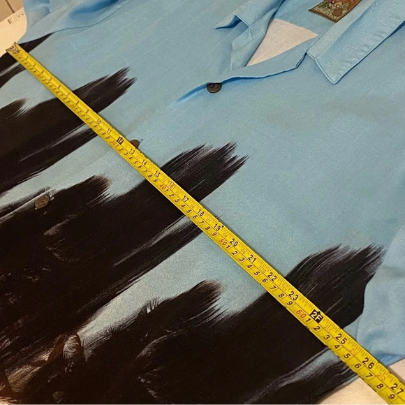 Pineapple Connection Hawaiian Island Button Down Short Sleeve Shirt Men Size XL - Picture 8 of 9
